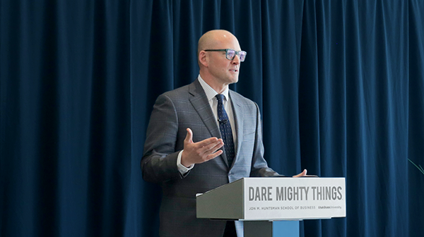 Stowers: Utah State University “opened doors that helped me discover more about myself