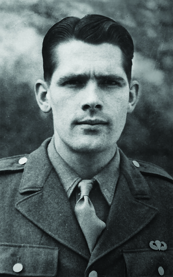 Hal Edison in his Army uniform.
